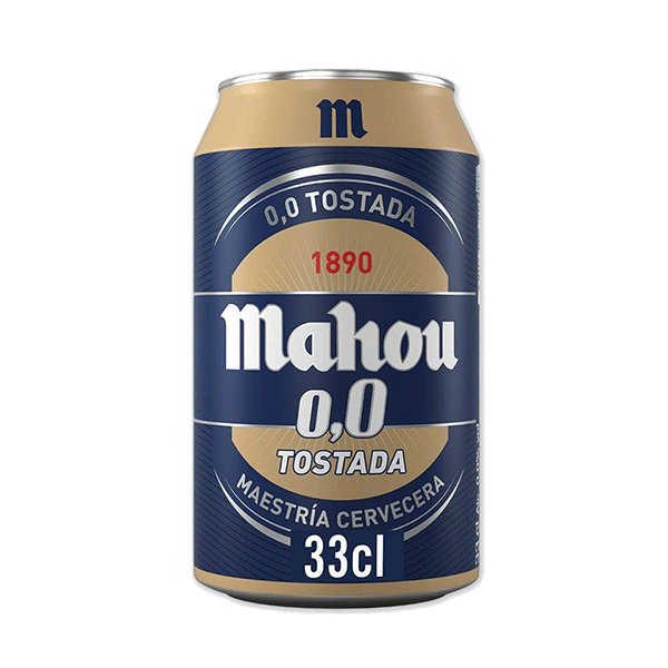 Mahou tostada 0,0 ( 33 cl )