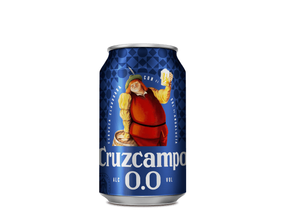 Cruzcampo 0,0 ( 33 cl )