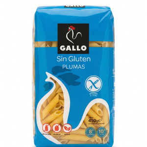 PLUMAS GALLO MACARRONES SIN GLUTEN